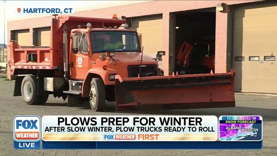 After slow winter, snowplow company prepares for approaching nor'easter