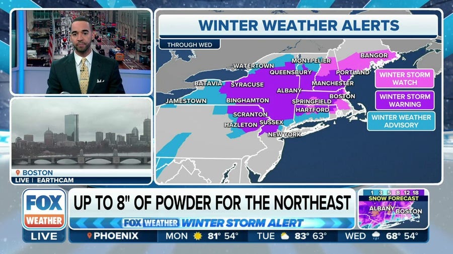 Dynamic nor'easter to bring heavy rain, snow to the Northeast