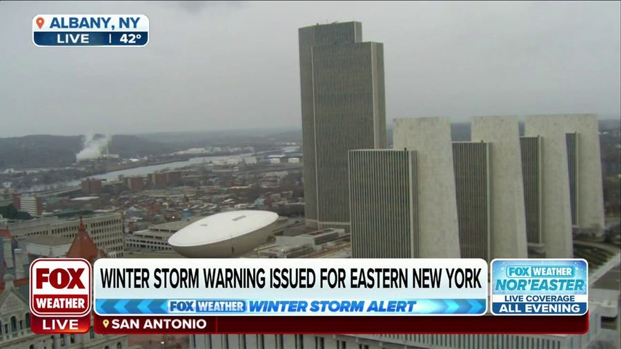 Powerful nor'easter to blanket New York State, power outages a concern