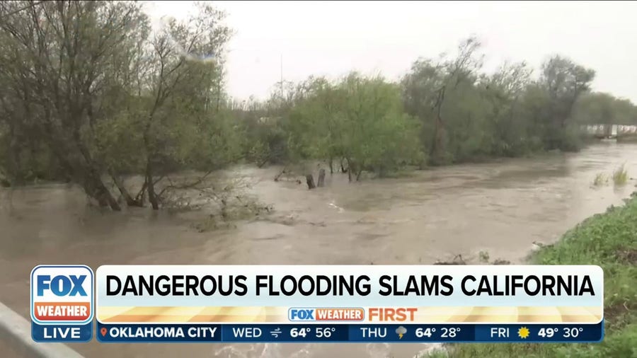 Dangerous Flooding Pummels California From Latest Atmospheric River ...