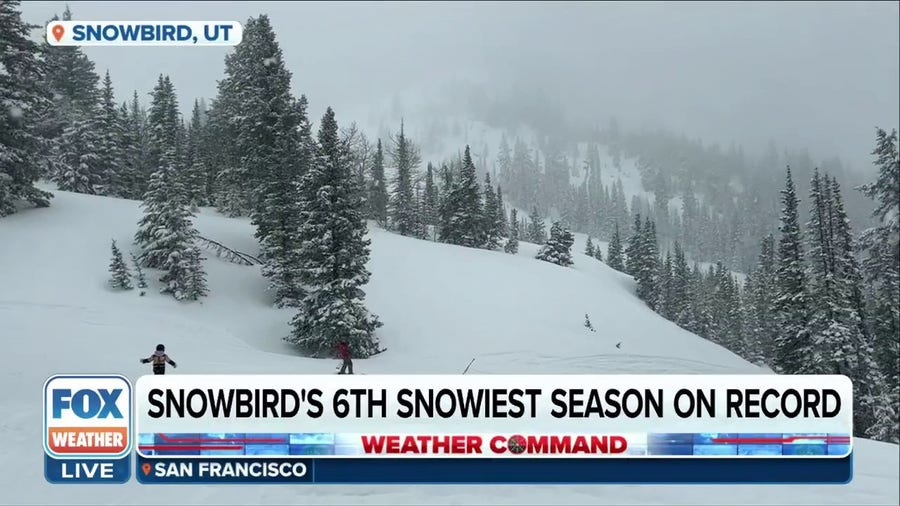 Snowbird Ski Resort in Utah having 6th snowiest season on record