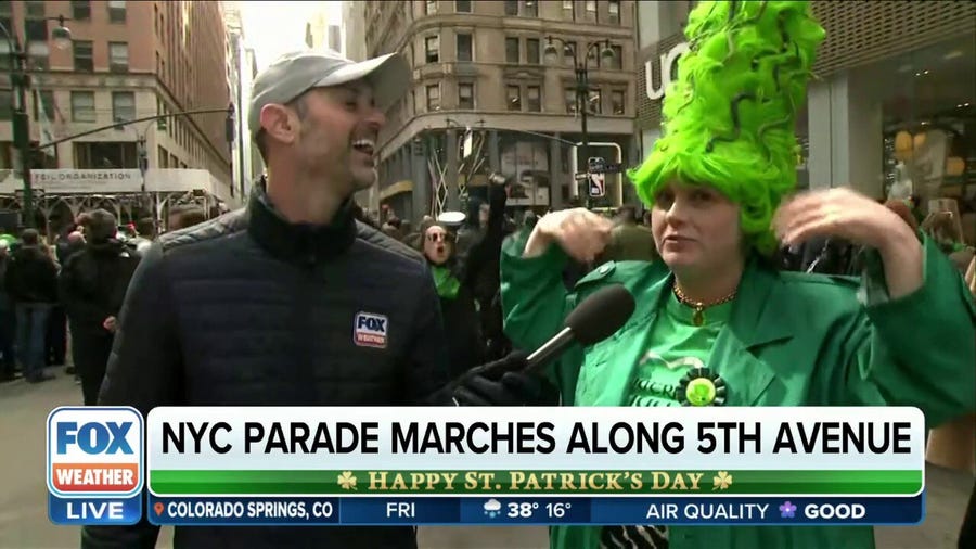 Celebrating all things Irish at the NYC St. Patrick's Day Parade