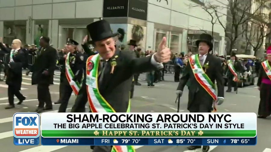 NYC celebrates St. Patrick's Day in style