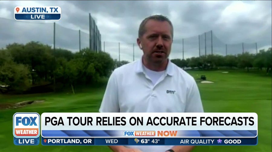 Weather forecasting for the PGA Tour
