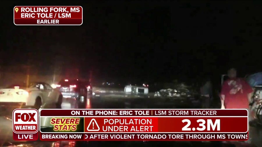 Storm Tracker: 'There have been some fatalities' from tornado that ripped through Rolling Fork, MS