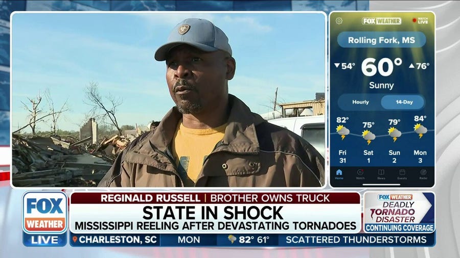 'We need everything': Daunting task ahead for Rolling Fork, MS to rebuild following tornado