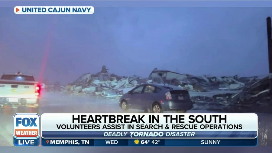 'A scenario of extinction': Cajun Navy helping Mississippi tornado victims