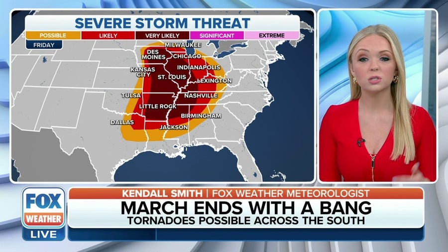 Potential widespread severe weather outbreak looms for Central US