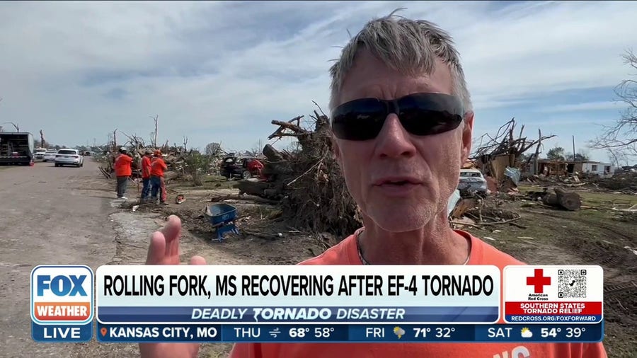 Volunteers on the ground assisting those in MS impacted by tornadoes