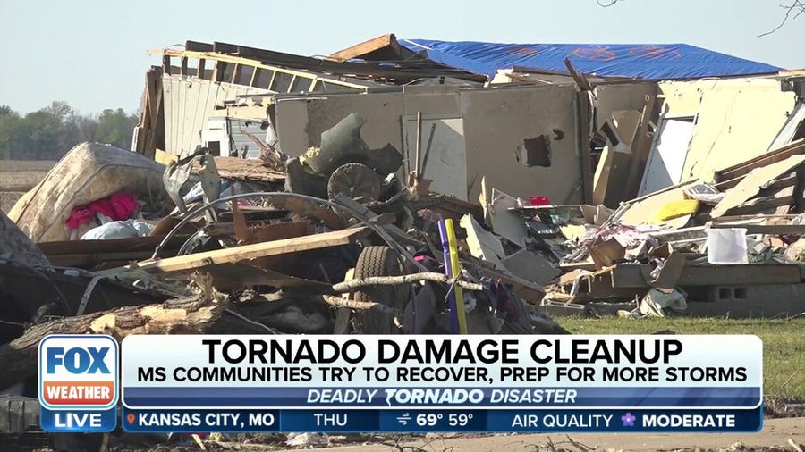 Mississippi prepares for next round of storms after deadly tornadoes