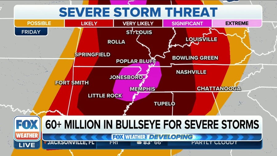 Severe Storms May Produce Long-track Tornadoes, Hail, Damaging Winds ...