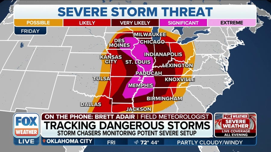 Field meteorologist: May see more widespread wind damage from this severe weather outbreak