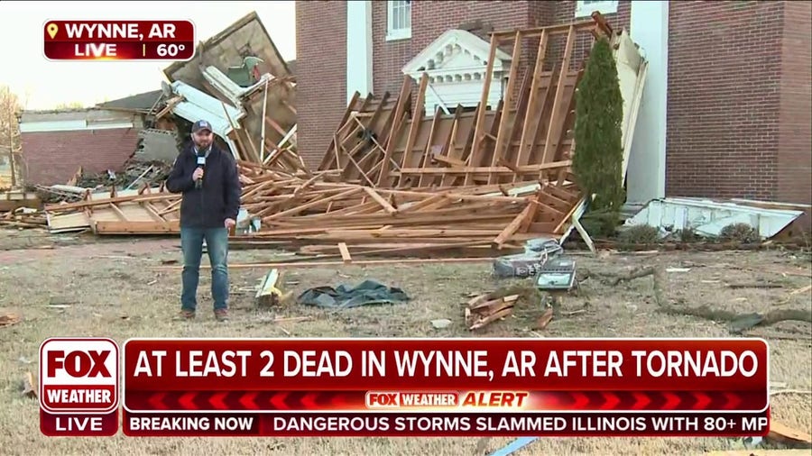 At least 2 dead in Wynne, Arkansas after tornado