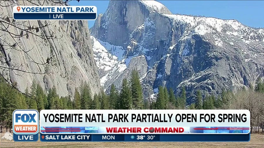 Dangerous hiking conditions warned as Yosemite National Park partially opened for Spring