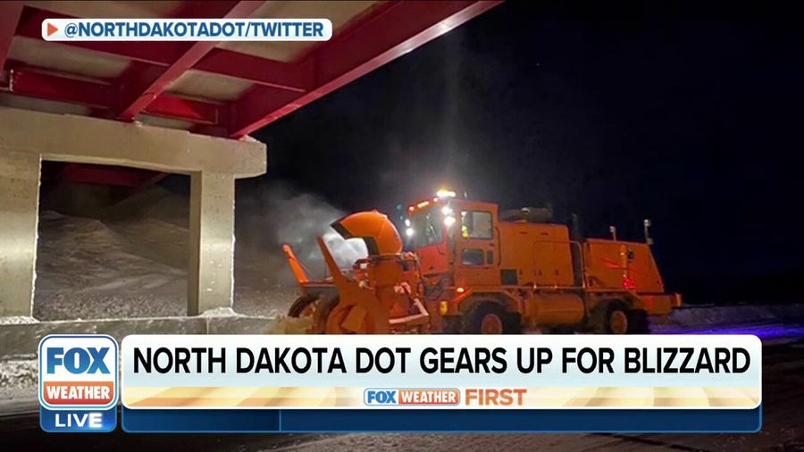 North Dakota DOT gearing up for blizzard conditions