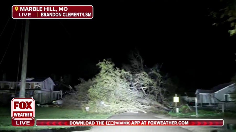 Confirmed tornado causes damage in Marble Hill, MO community