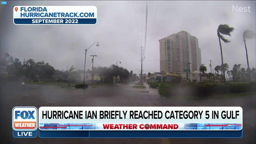 Utilizing cameras to track and report hurricanes