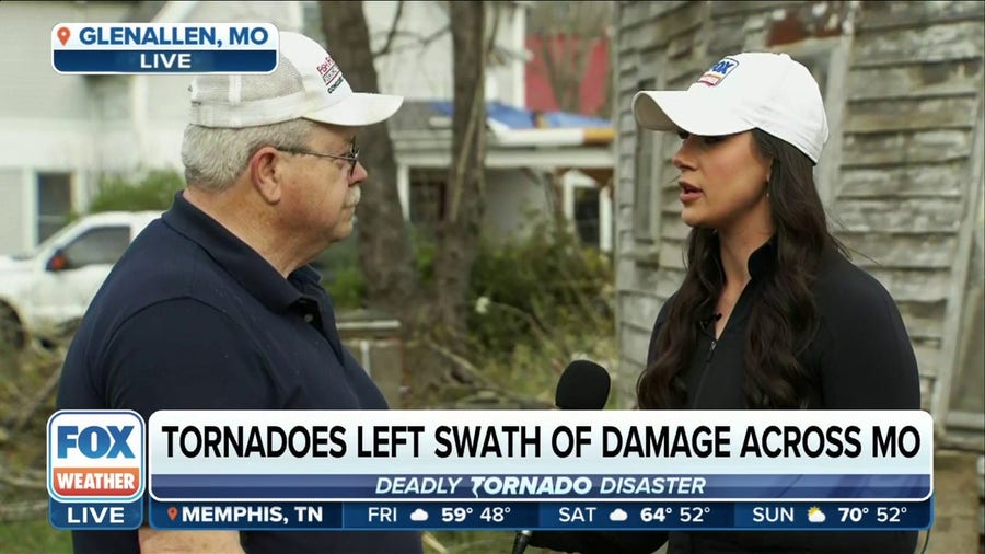 'It was pretty dramatic': Glenallen, MO resident's family home damaged by destructive tornado