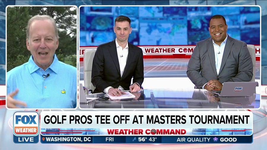 The Masters Tournament is underway in Augusta, GA
