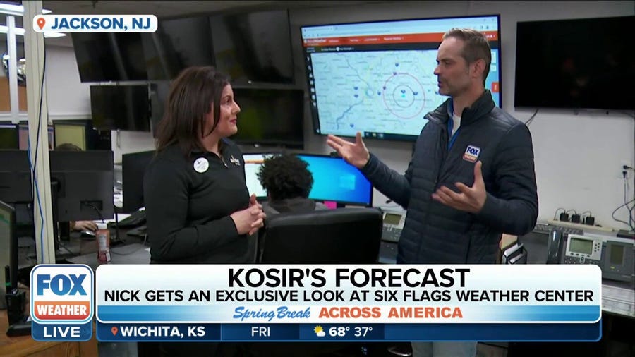 FOX Weather gets exclusive look at Six Flags Weather Center