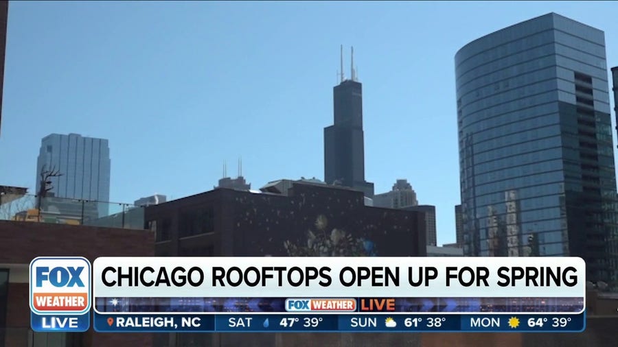Chicago restaurants open their rooftops as temperatures warm up