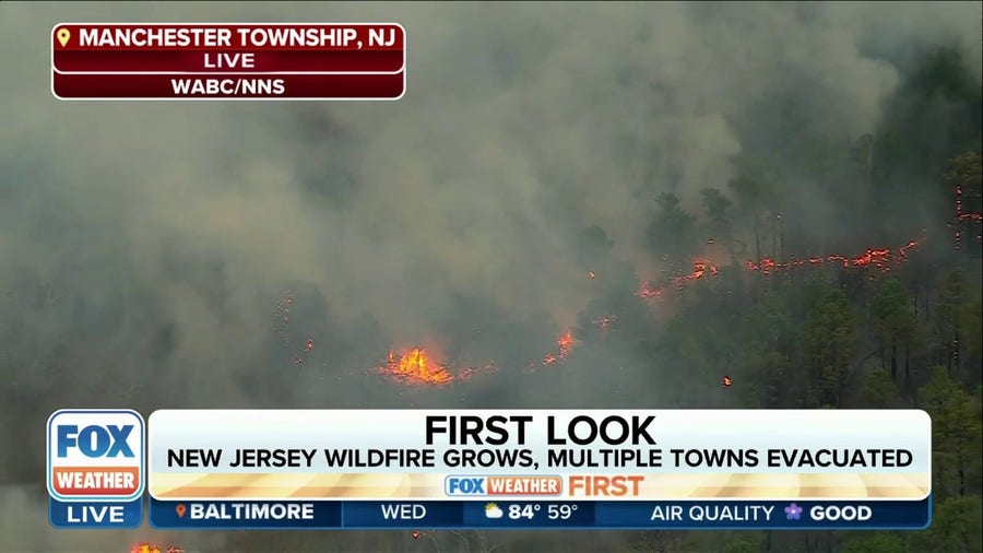 New Jersey Wildfire Burning Thousands Of Acres, Threatening Structures ...