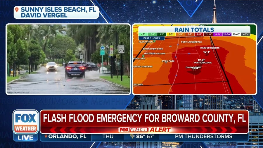 Flash Flood Emergency For Broward County, Florida | Latest Weather ...