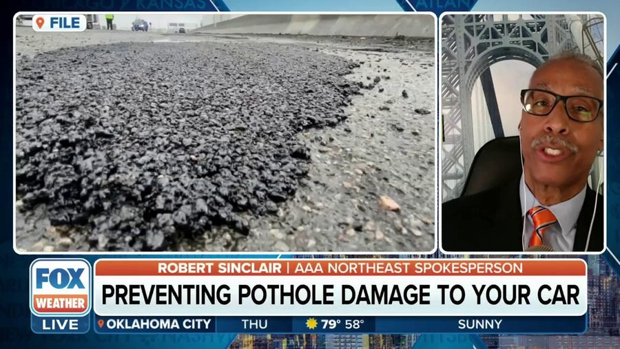 Saving your car from pothole damage