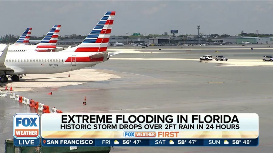 Fort Lauderdale Airport Expected To Reopen After Closures From Historic Flooding Latest 7410