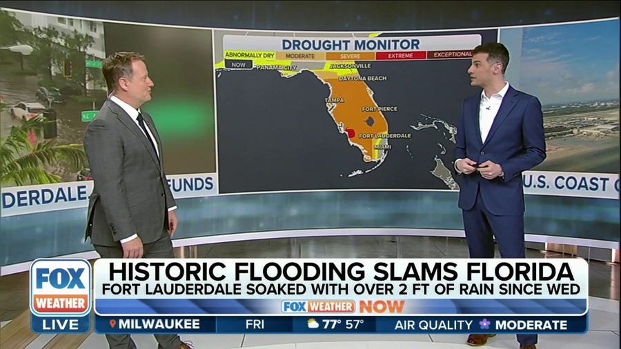 Historic flooding does little to alleviate Florida drought