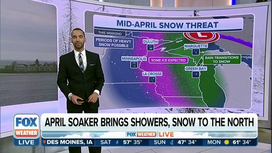 Tracking a mid-April snow threat