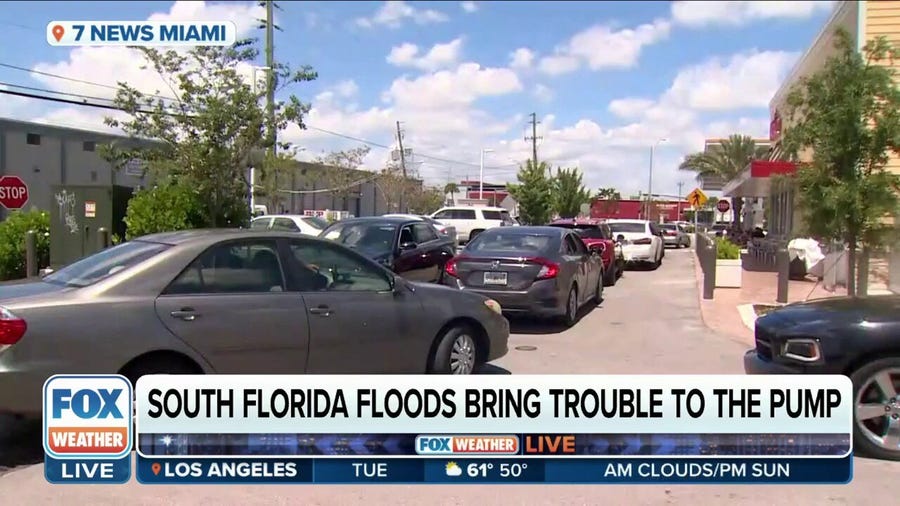 Trouble at the pump in South Florida following flooding