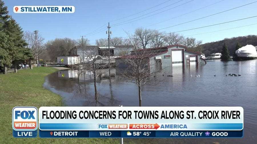 Minnesota towns along St. Croix River prepare for more flooding