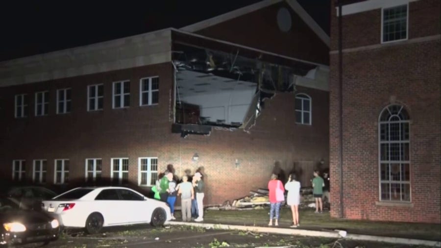 Tornado causes significant damage to Oklahoma Baptist University in