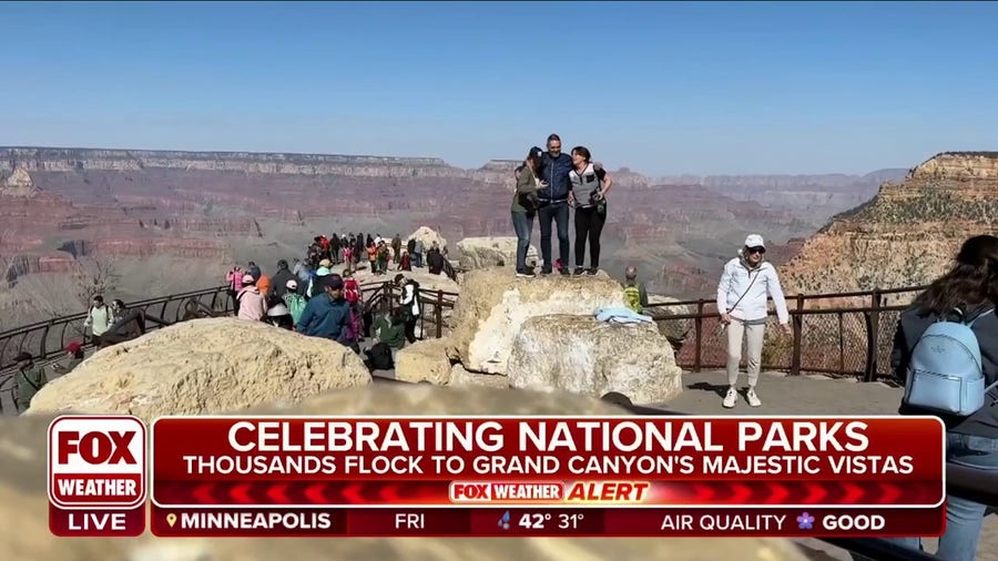 Grand Canyon's majestic views stun thousands annually 