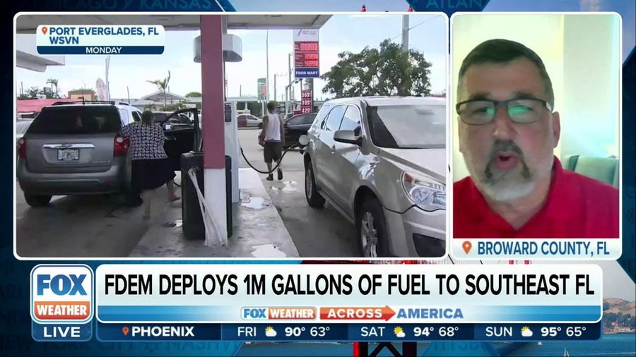 FDEM deploys 1M gallons of fuel to Southeast Florida after historic flooding