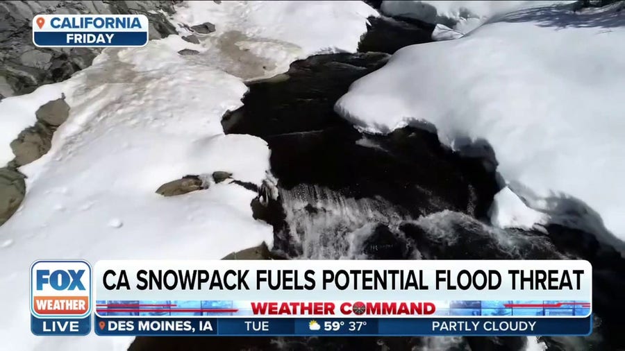 Historic Snowfall From Atmospheric Rivers In California Starting To ...