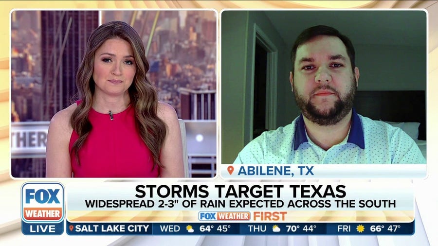 Storm chaser prepares for severe storms across Texas