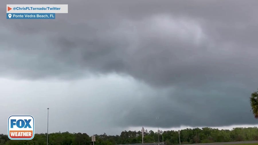 Cloud rotation in Ponte Vedra Beach, FL