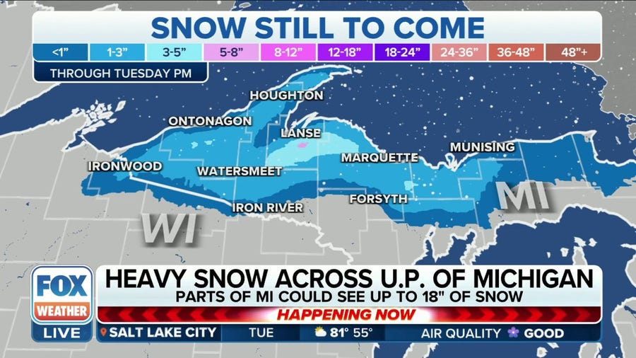 Heavy snow continues to cause issues for Michigan