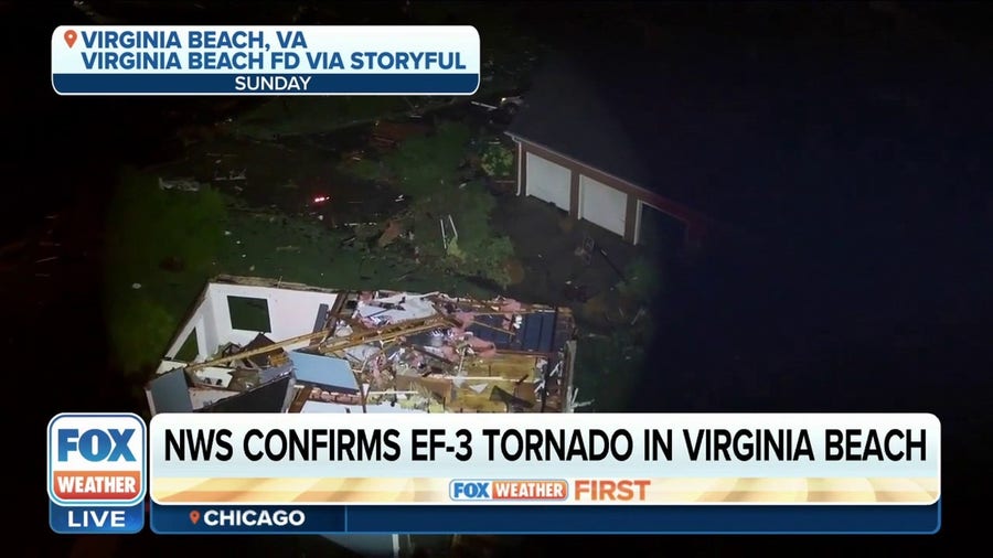 Virginia Beach residents recover from first EF-3 tornado on record