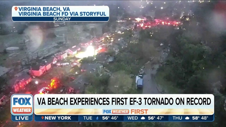 Virginia Beach Mayor on EF-3 tornado: Heartbreaking to see damage, miracle no loss of life