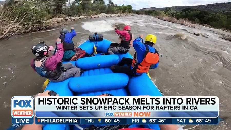 River rafters ready for epic season amid massive snowmelt