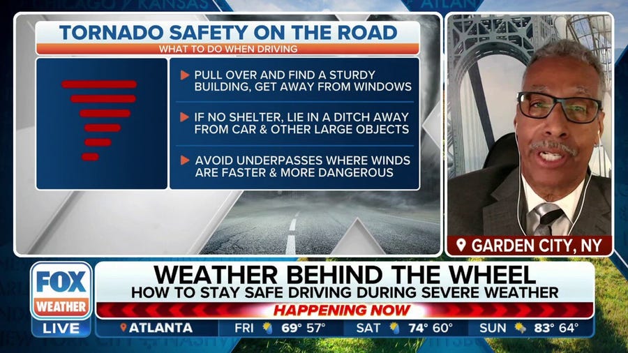 How to drive safely during severe weather