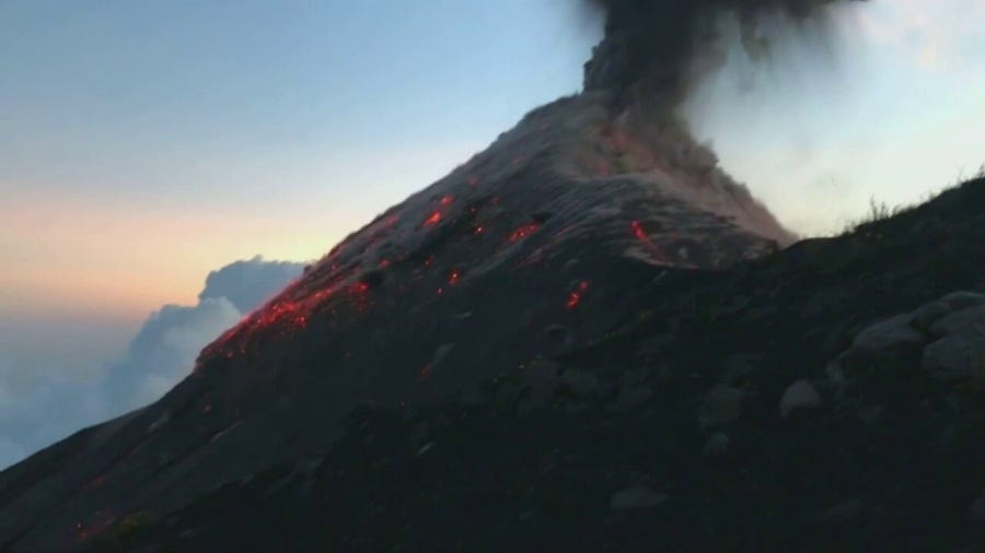 Guatemala's Fuego volcanic eruption - 2018