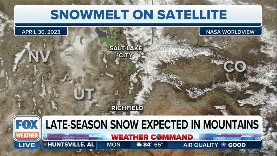 Late-season snow continues to plague snow-fatigued West