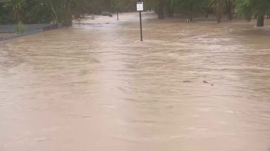 Flash floods, heavy rain hit New Zealand's North Island