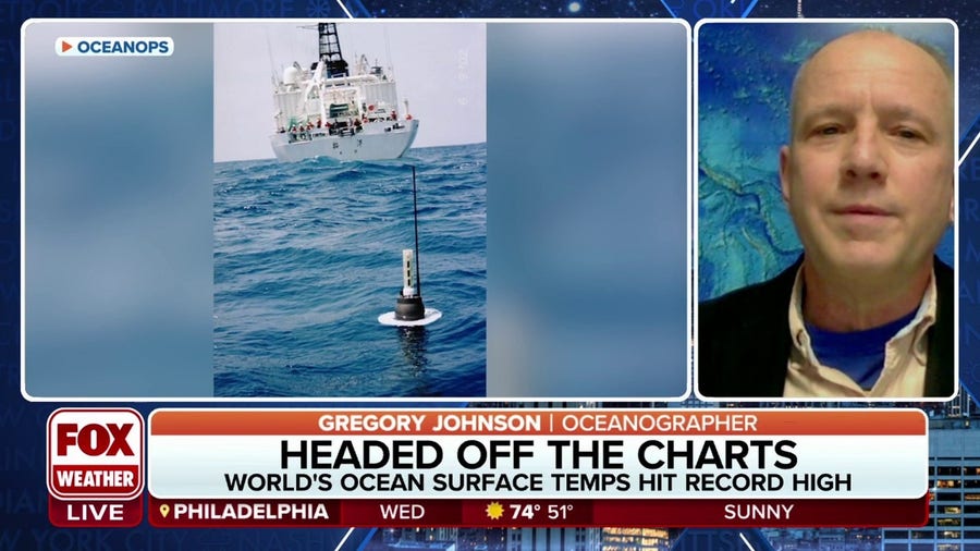 Off the charts: Ocean surface temperatures reach record high