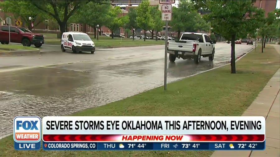 Severe storms, flash flooding threatens Oklahoma