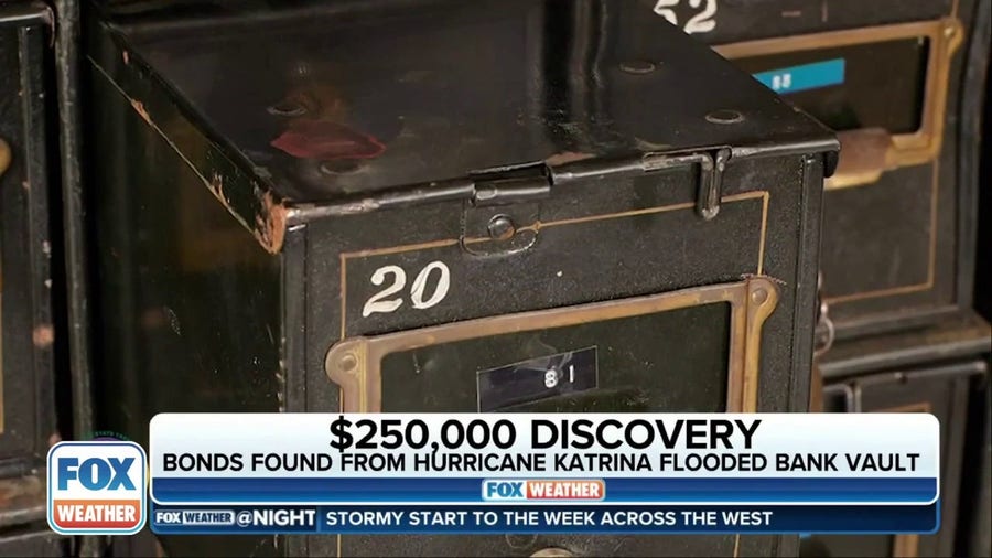 Family cashes in $250,000 of bonds missing since Hurricane Katrina